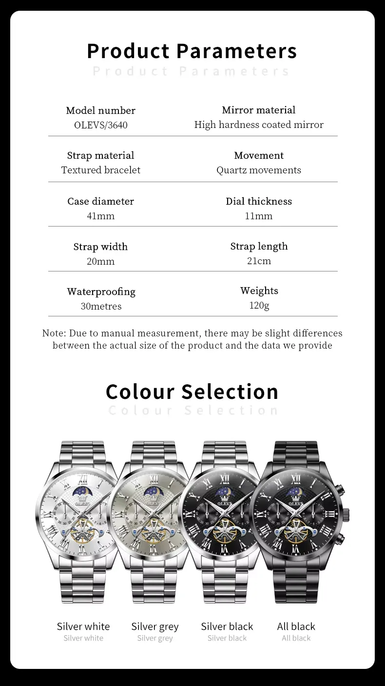 OLEVS Men's Watch 3640