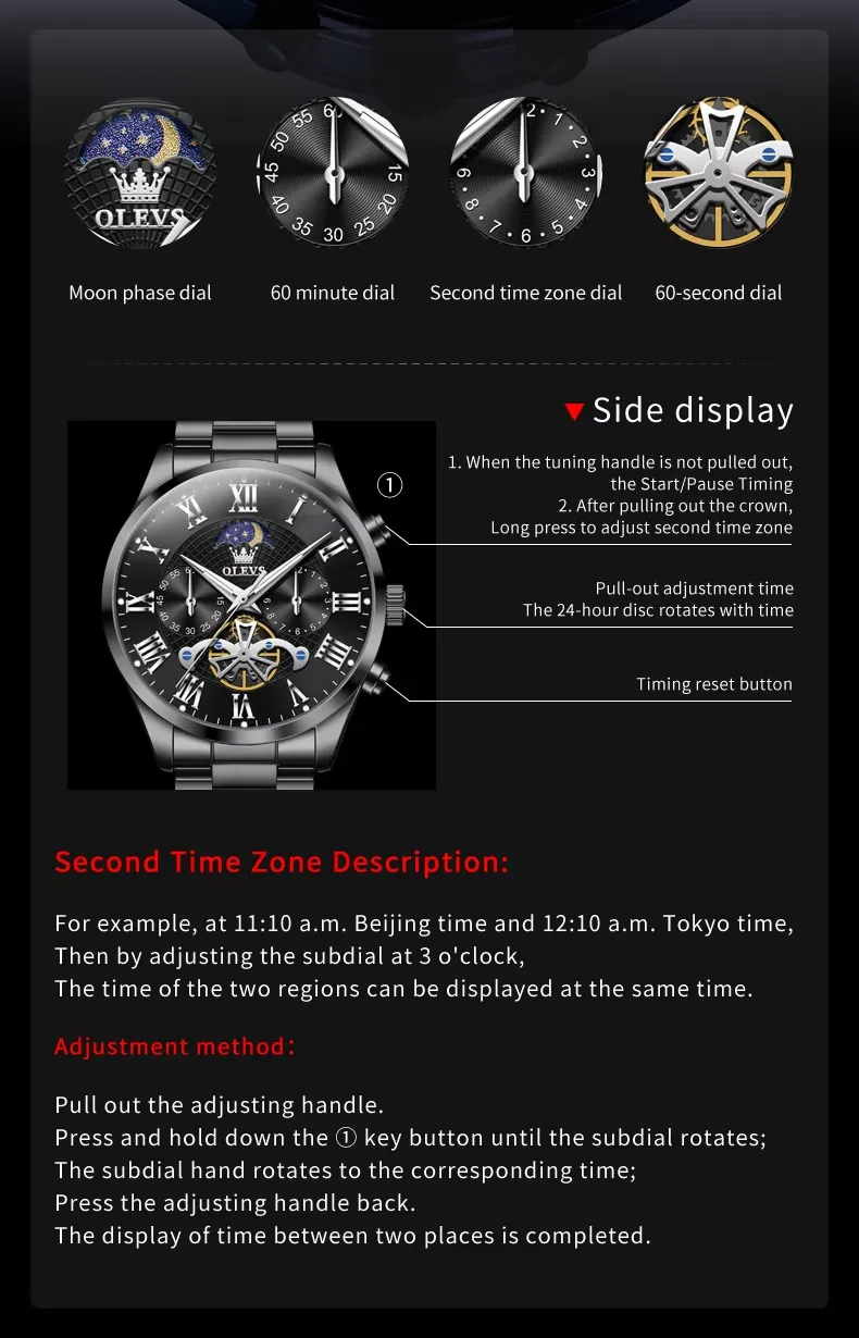 OLEVS Men's Watch 3640