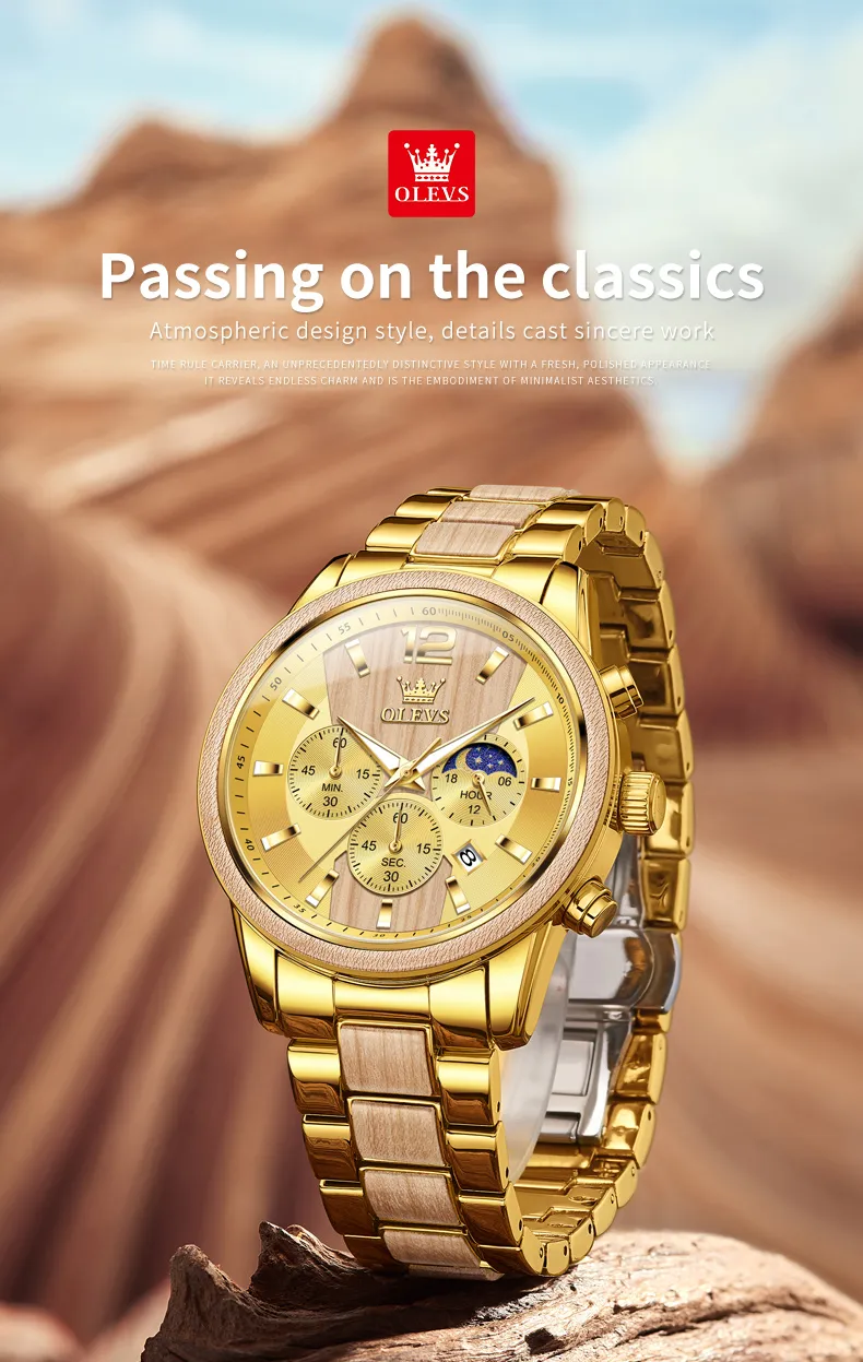 Olevs Men's Watch 3645