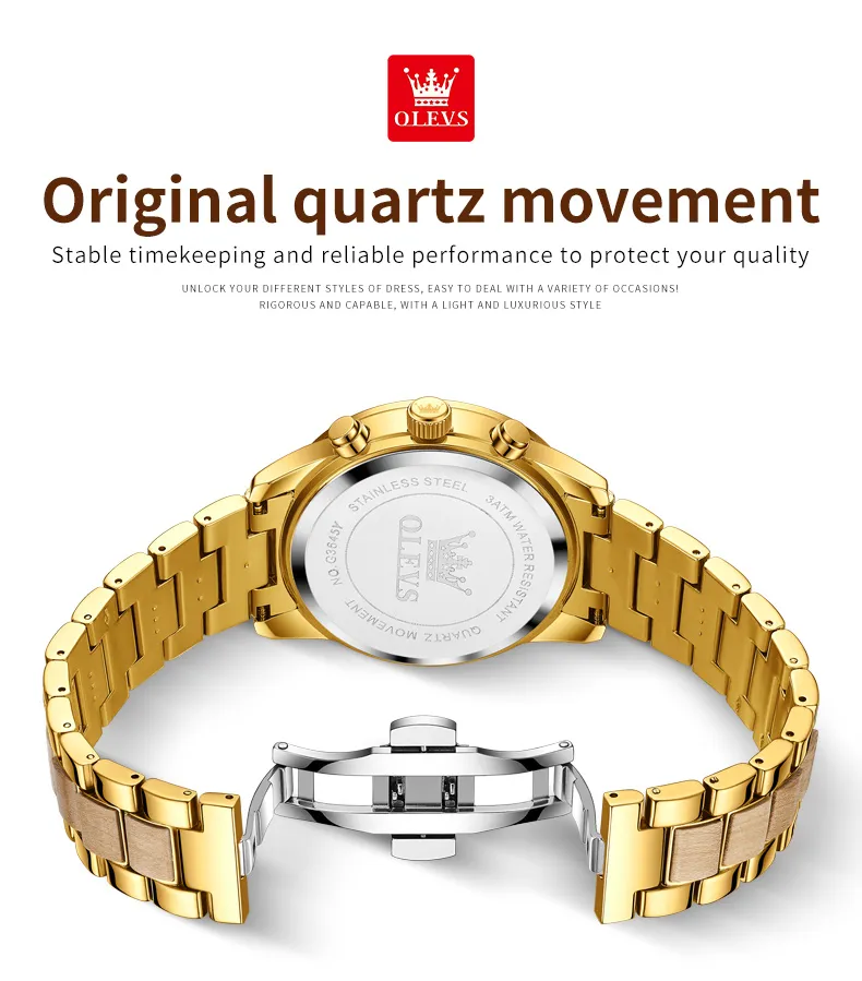 Olevs Men's Watch 3645