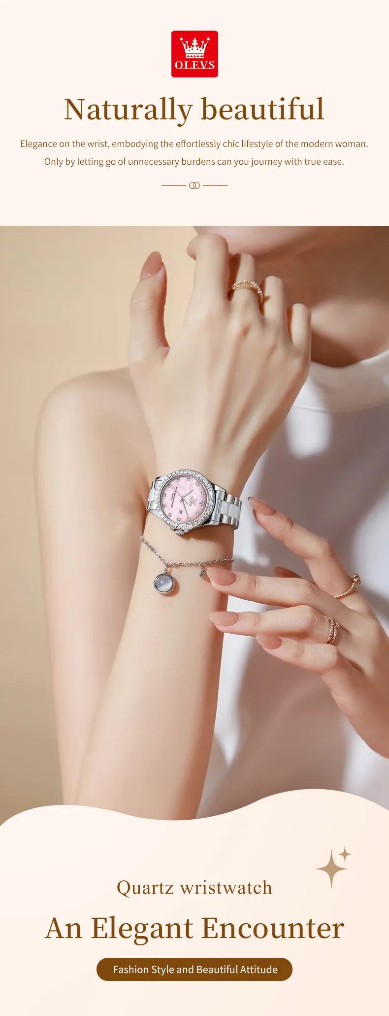 Olevs Women's Watch 3651