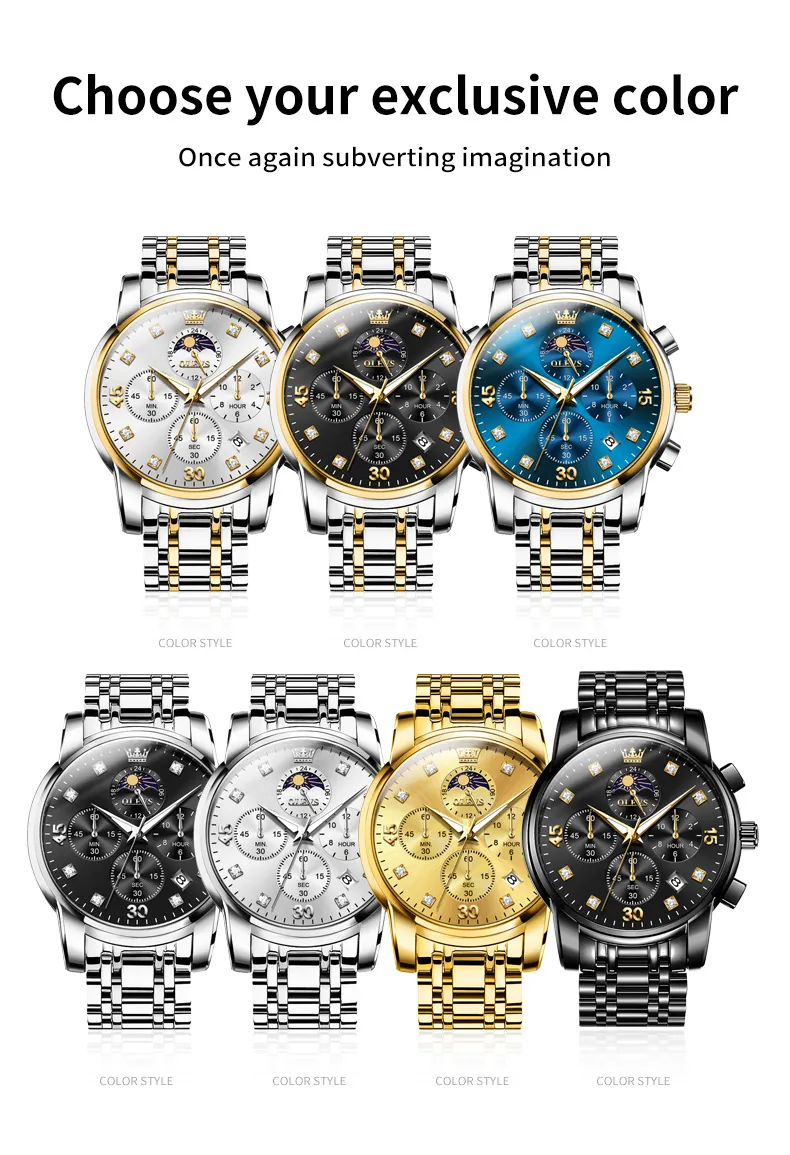 Olevs Men's Watch 3652