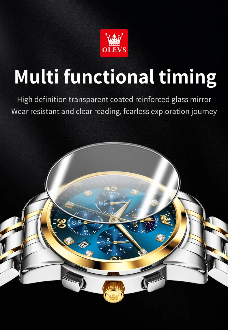 Olevs Men's Watch 3652