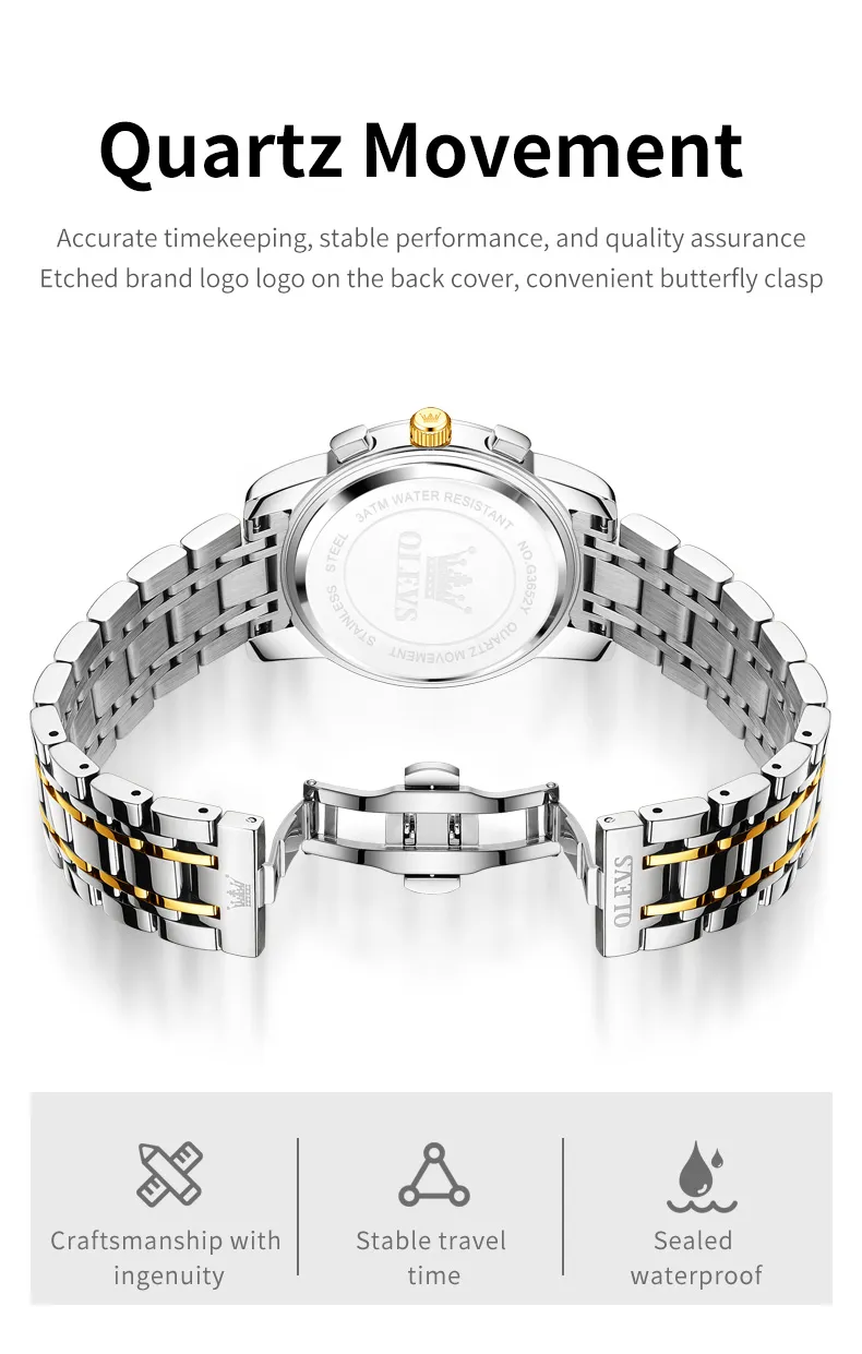 Olevs Men's Watch 3652