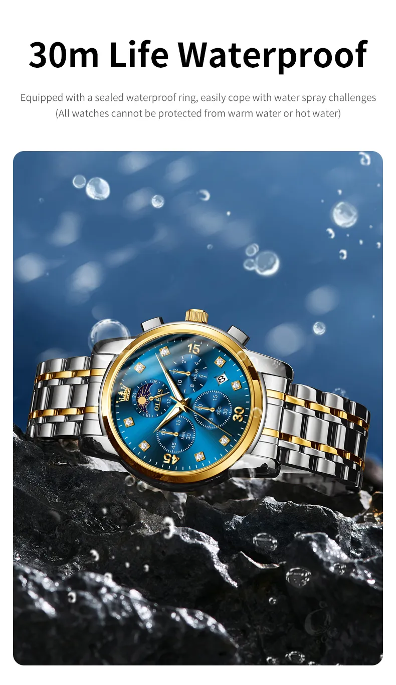 Olevs Men's Watch 3652