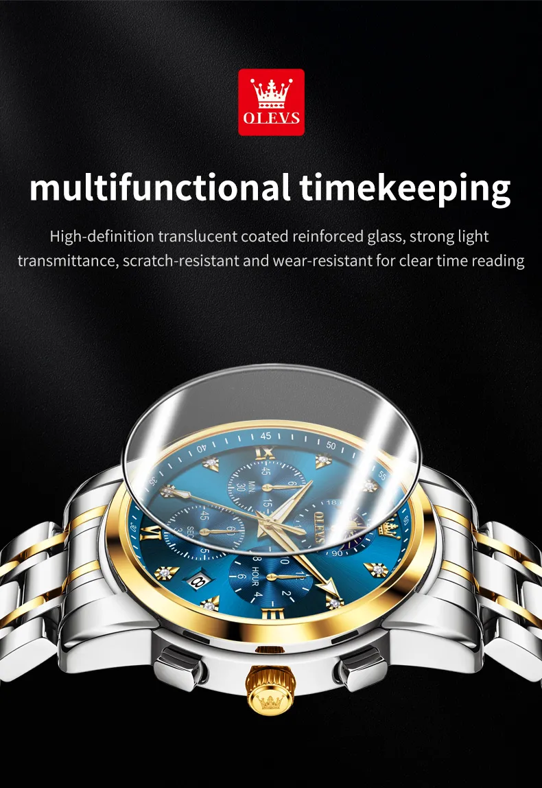 Olevs Men's Watch 3655