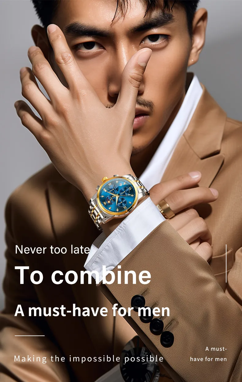 Olevs Men's Watch 3655