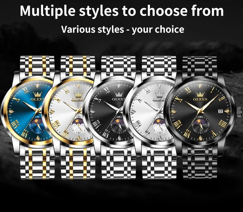 Olevs Men's Watch 3656