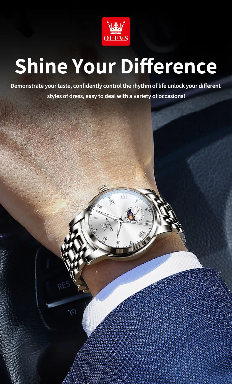 Olevs Men's Watch 3656