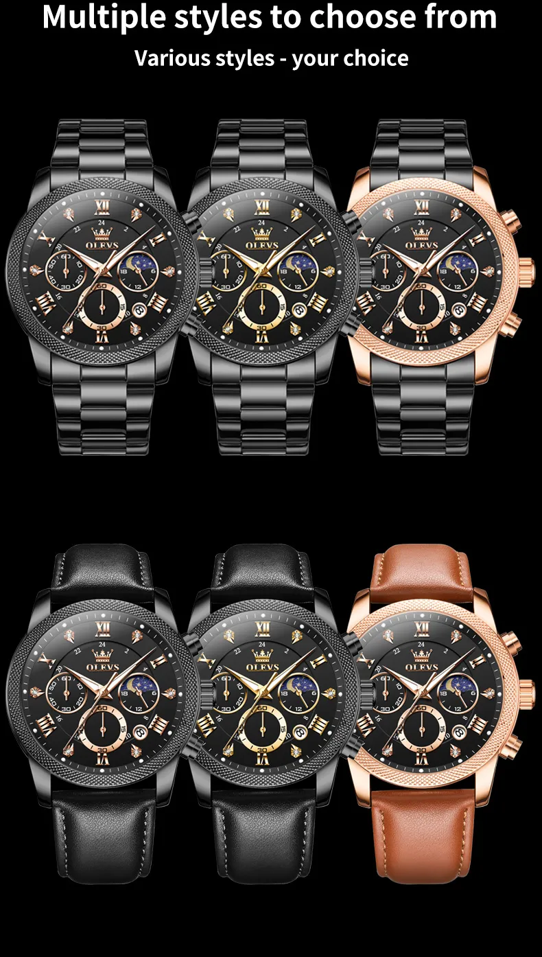 Olevs Men's Watch 3660