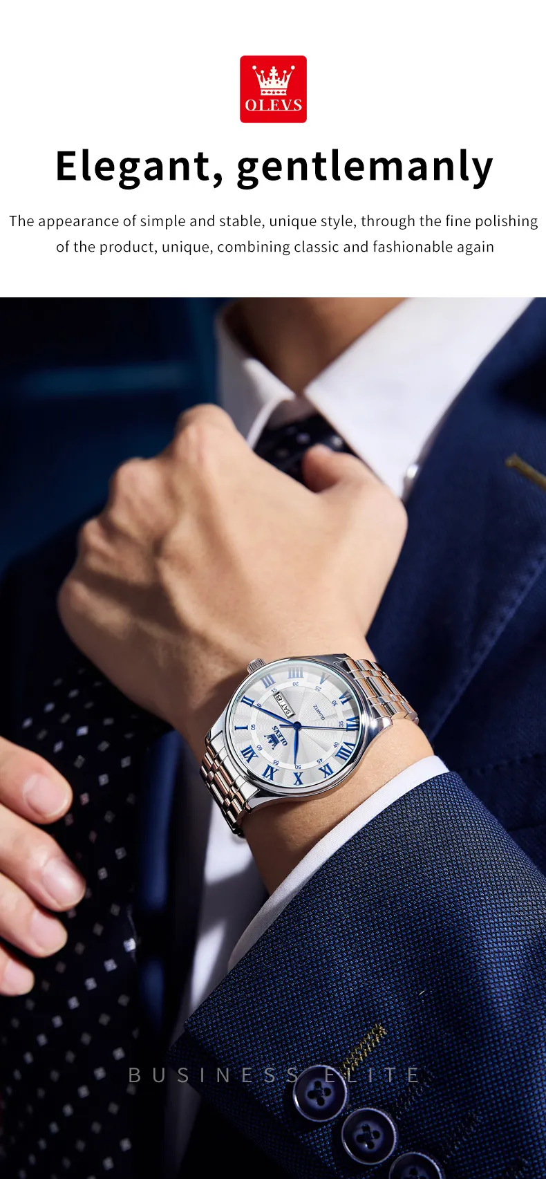 Olevs Men's Watch 3663