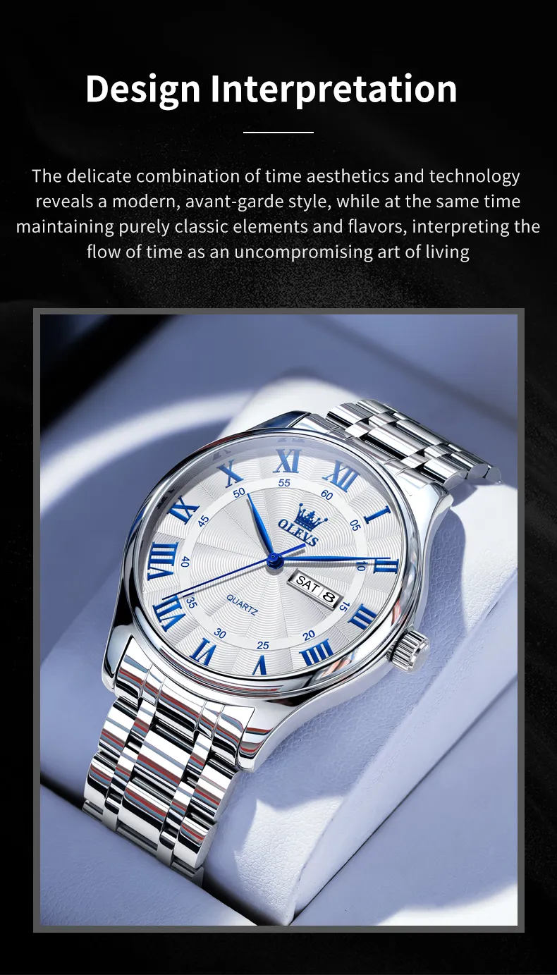 Olevs Men's Watch 3663