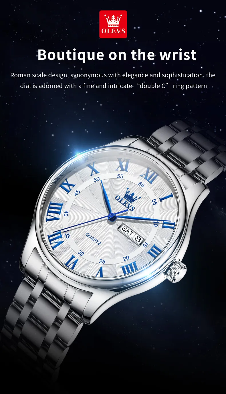 Olevs Men's Watch 3663