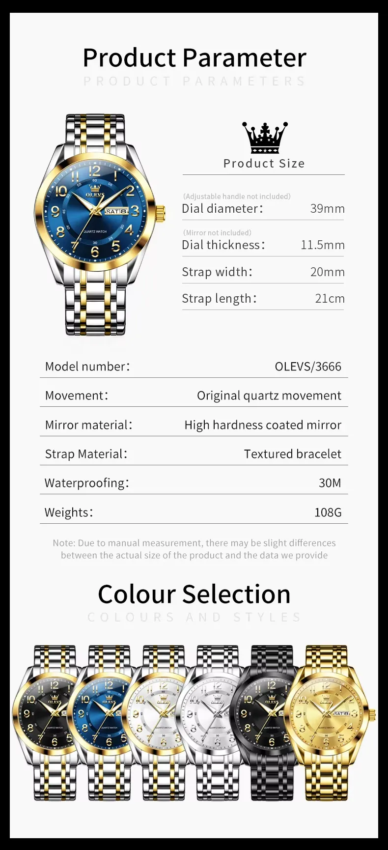 OLEVS Women's Watch 3666