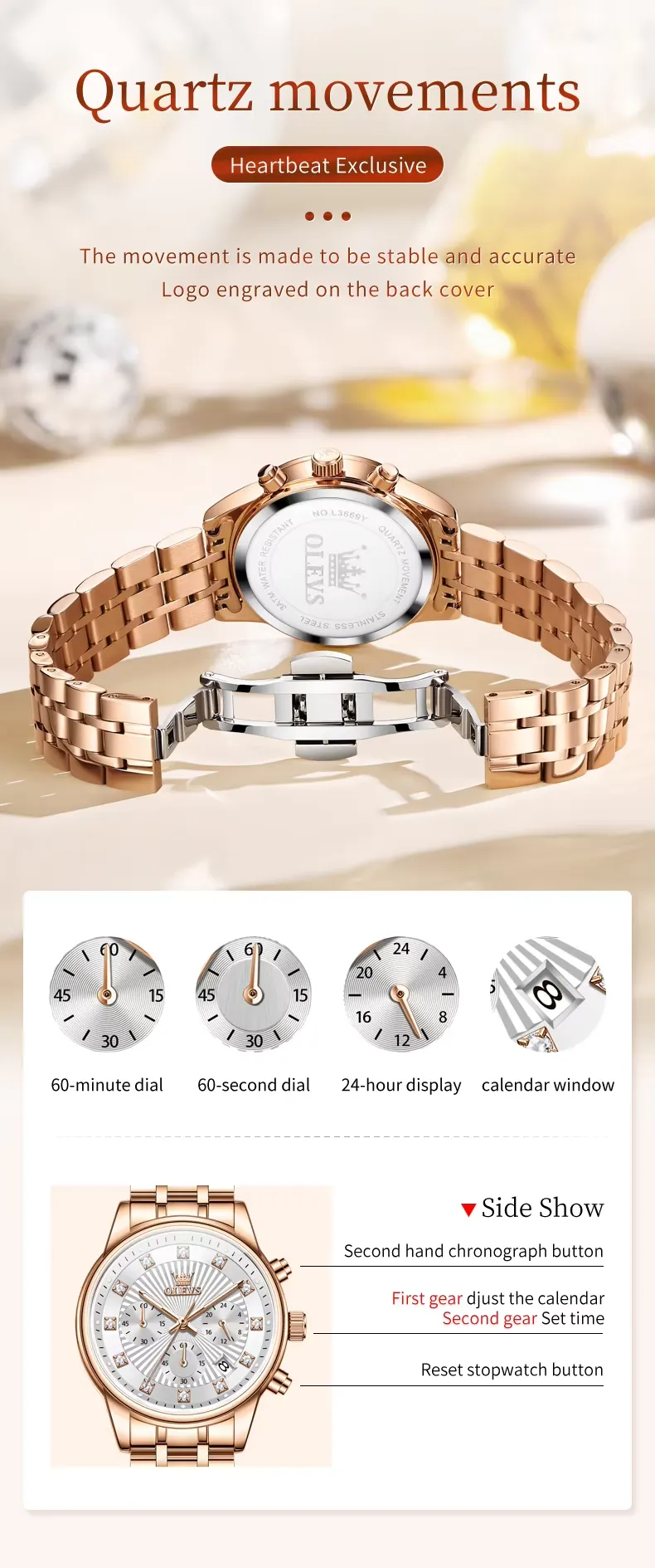 OLEVS Women's Watch 3669
