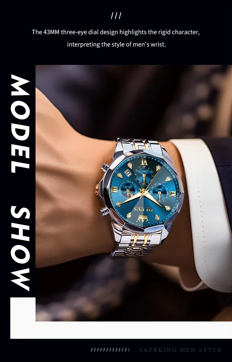 Olevs Men's Watch 3670