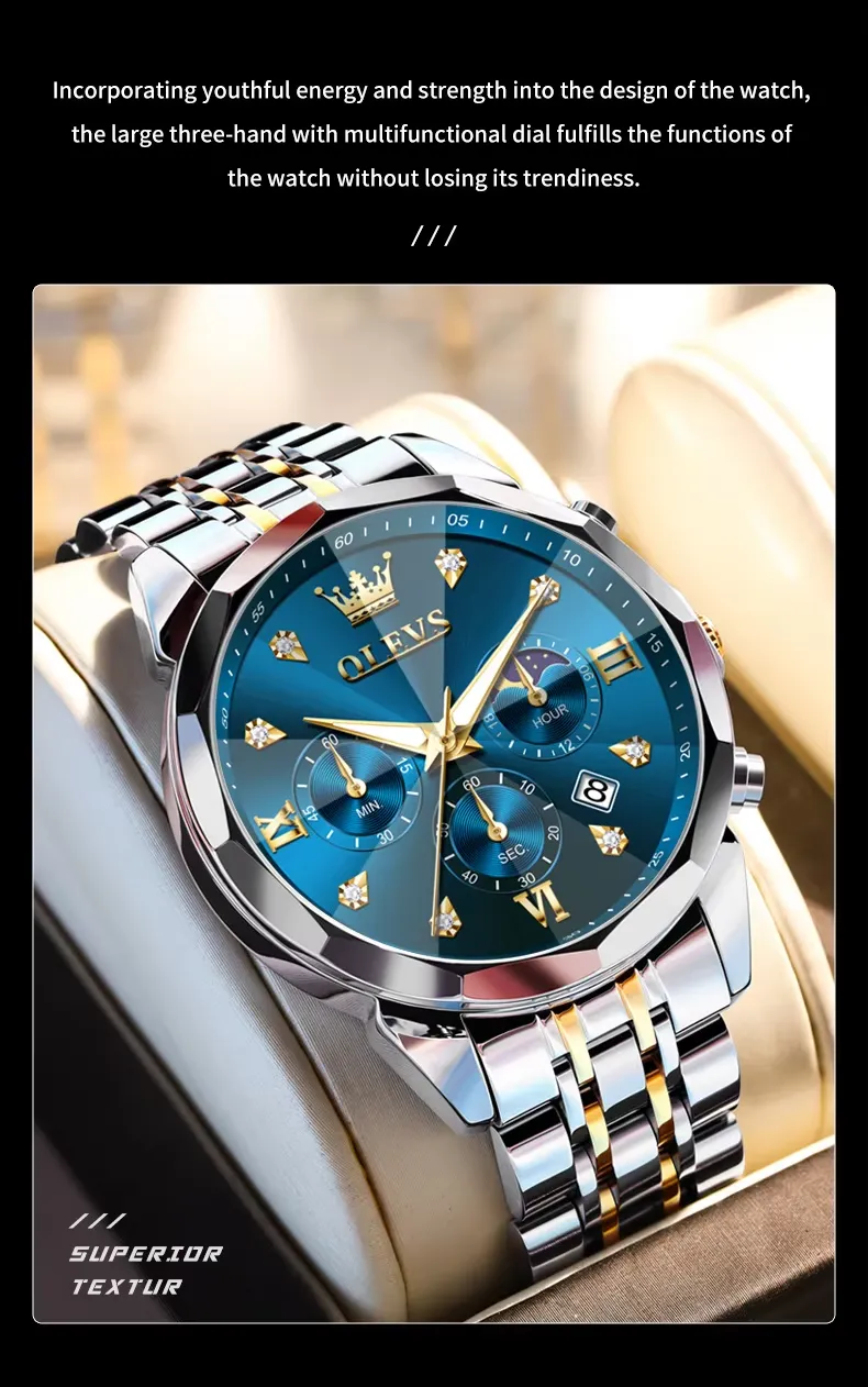 Olevs Men's Watch 3670