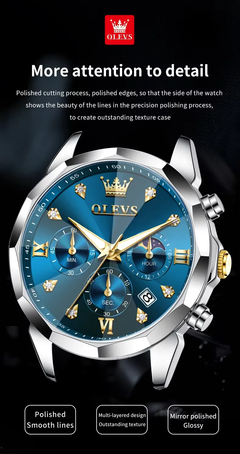 Olevs Men's Watch 3670