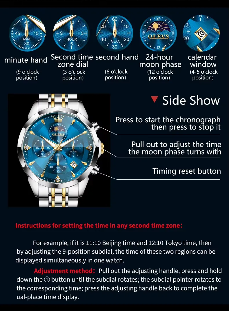 OLEVS Men's Watch 3673