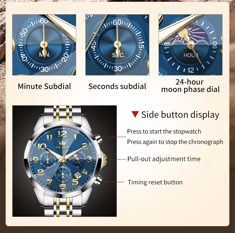 OLEVS Men's Watch 3676