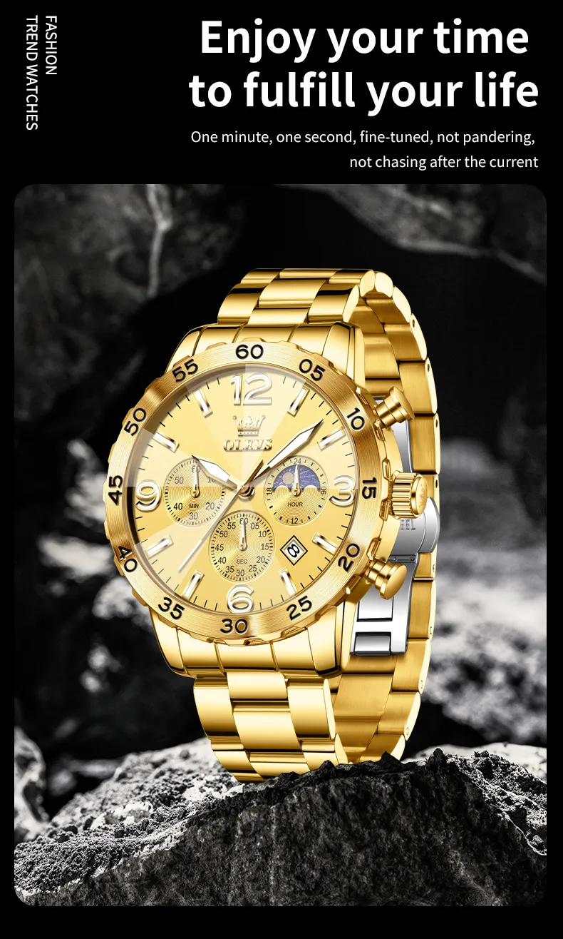 Olevs Men's Watch 3678