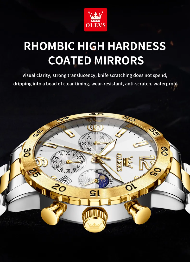 Olevs Men's Watch 3678