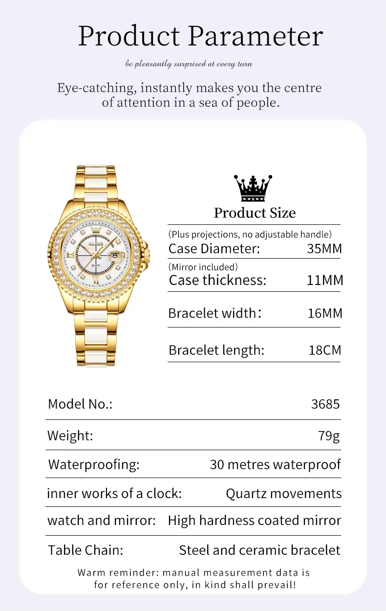 OLEVS Women's Watch 3685
