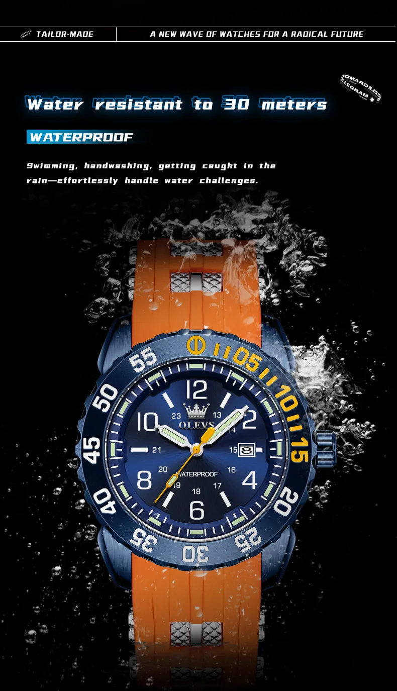 Olevs Men's Watch 3688