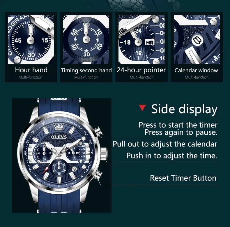 Olevs Men's Watch 3690