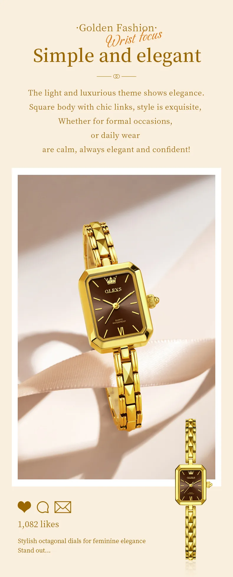 Olevs Women's Watch 3691