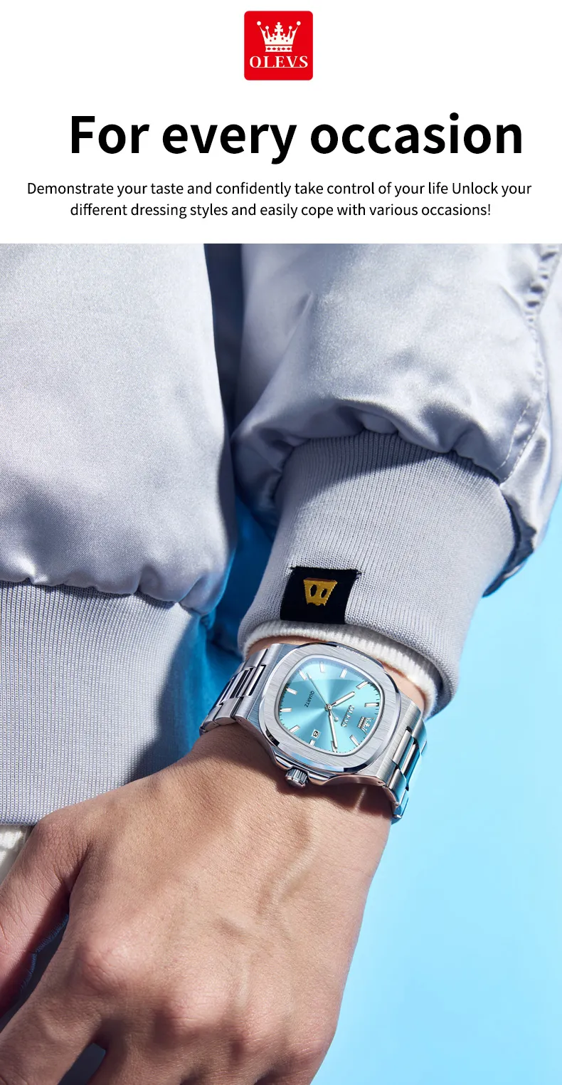 Olevs Men's Watch 3696