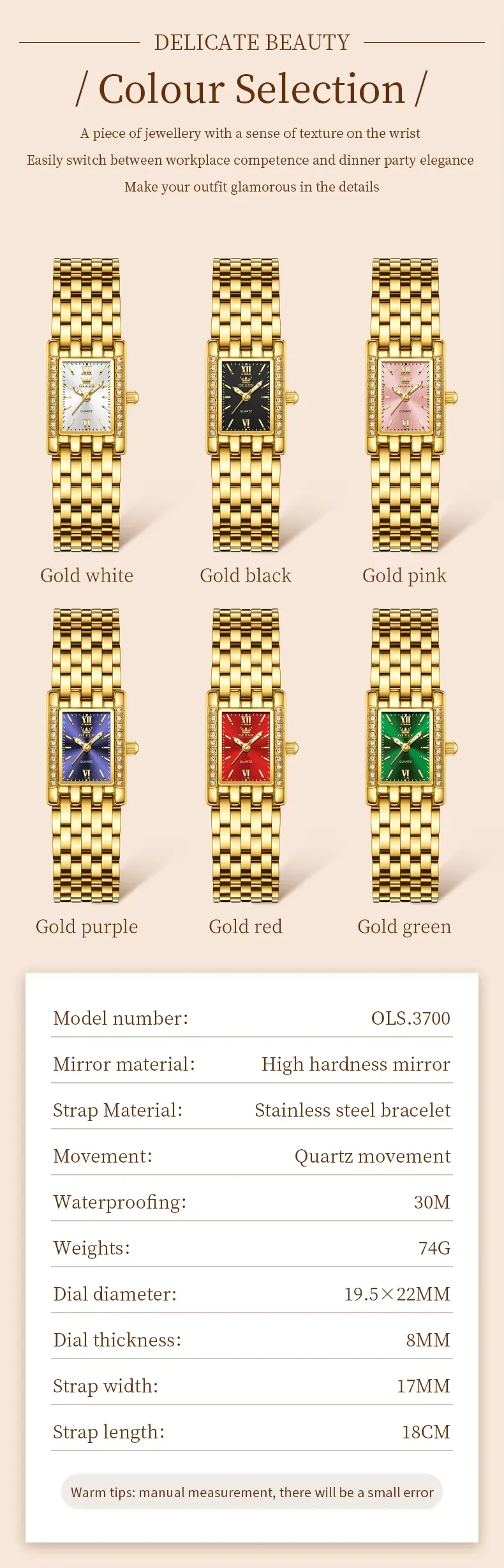 OLEVS Women's Watch 3700