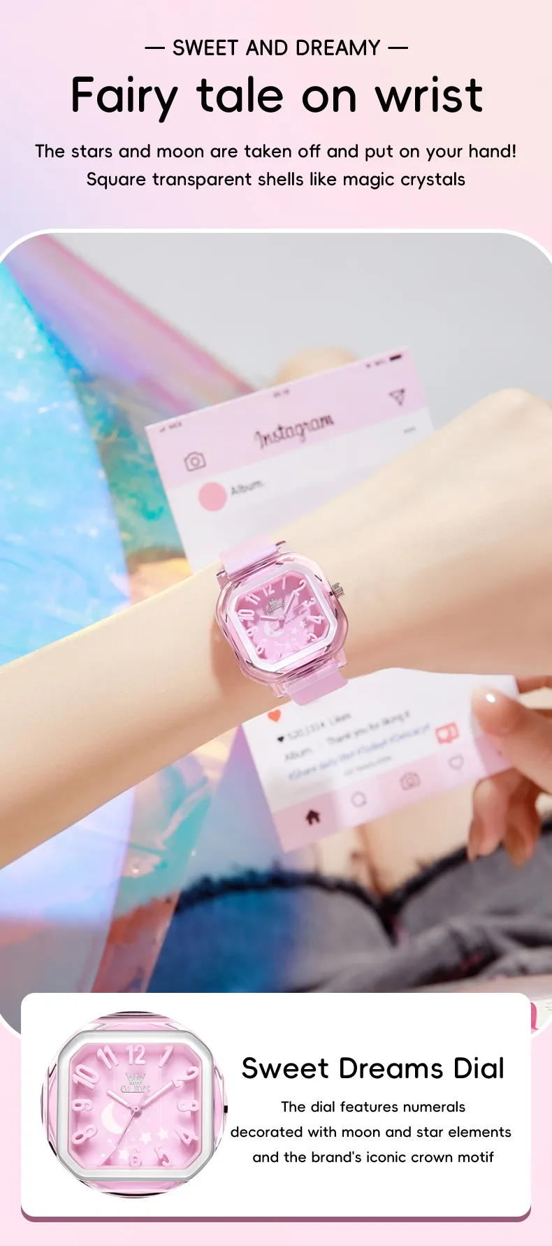 Olevs Women's Watch 3711