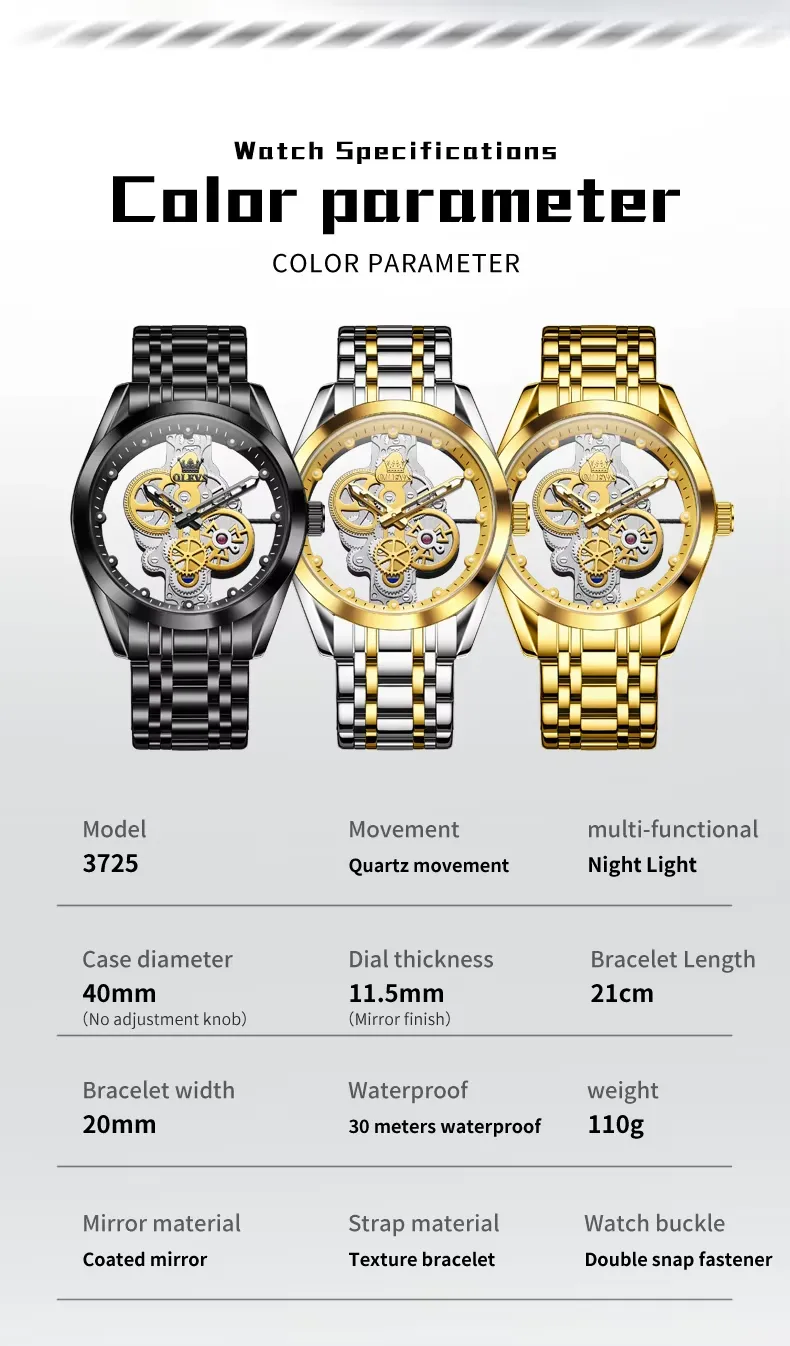 OLEVS Men's Watch 3725
