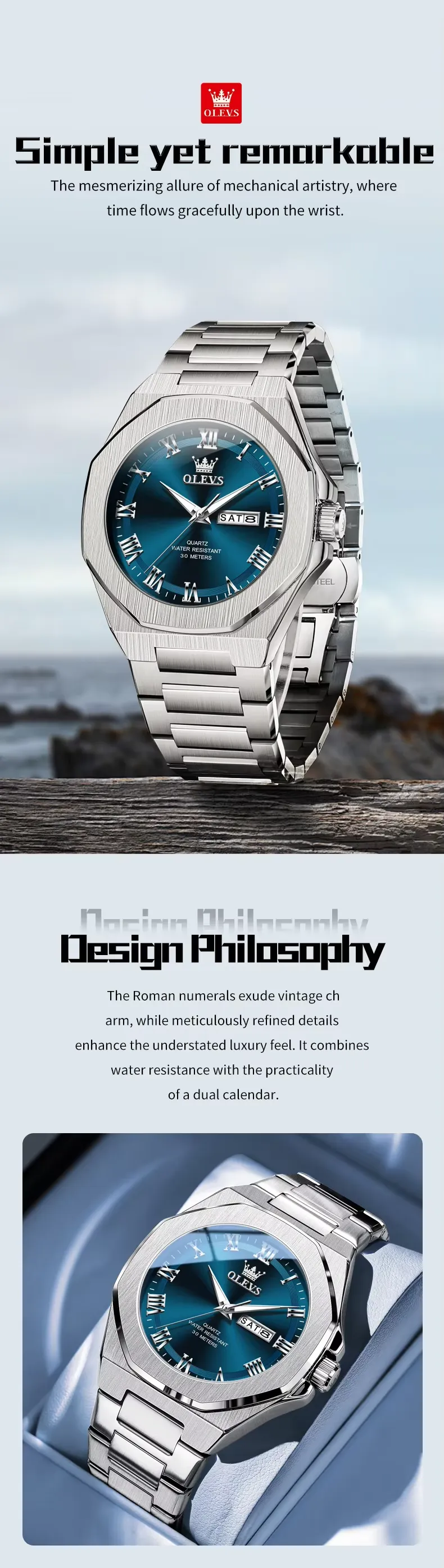 OLEVS Men's Watch 3727