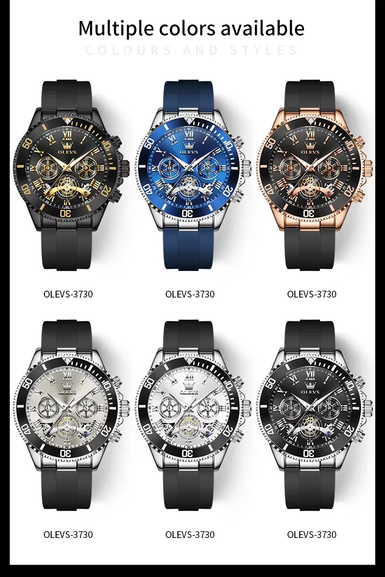Olevs Men's Watch 3730