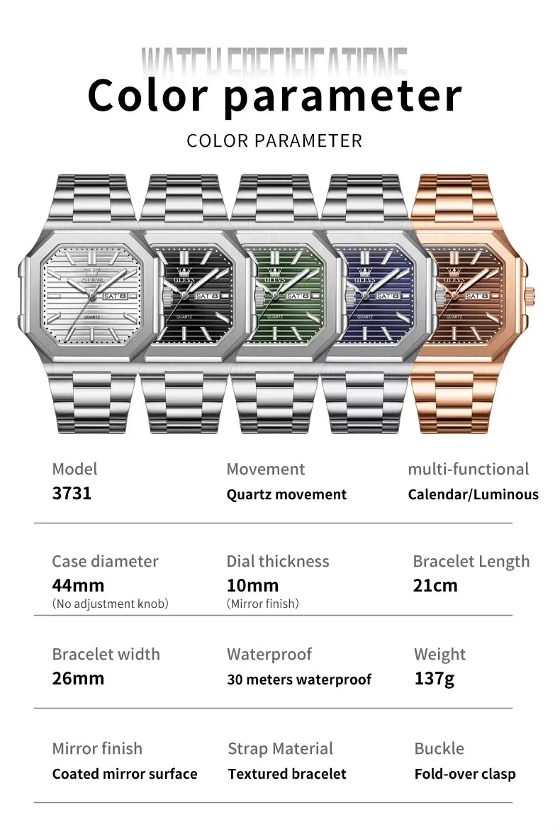 OLEVS Men's Watch 3731