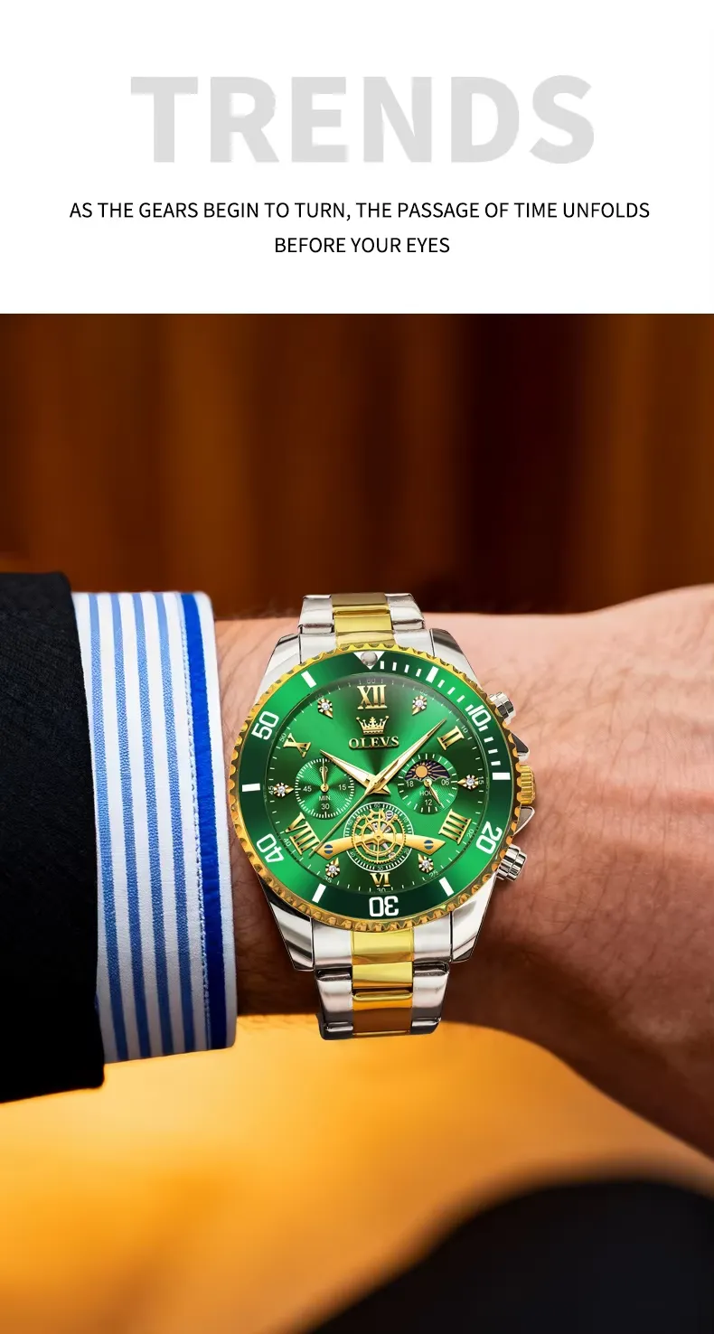 Olevs Men's Watch 3732