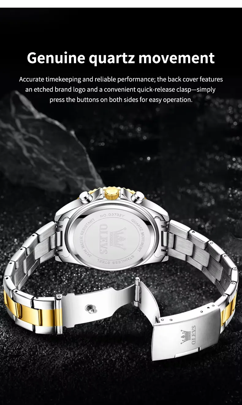 Olevs Men's Watch 3732