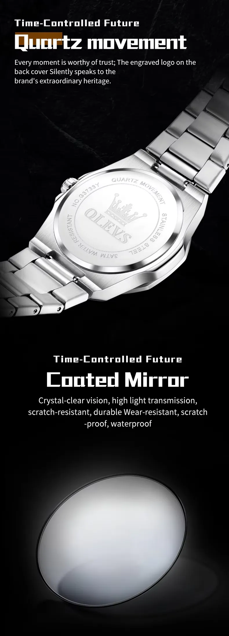 OLEVS Men's Watch 3733