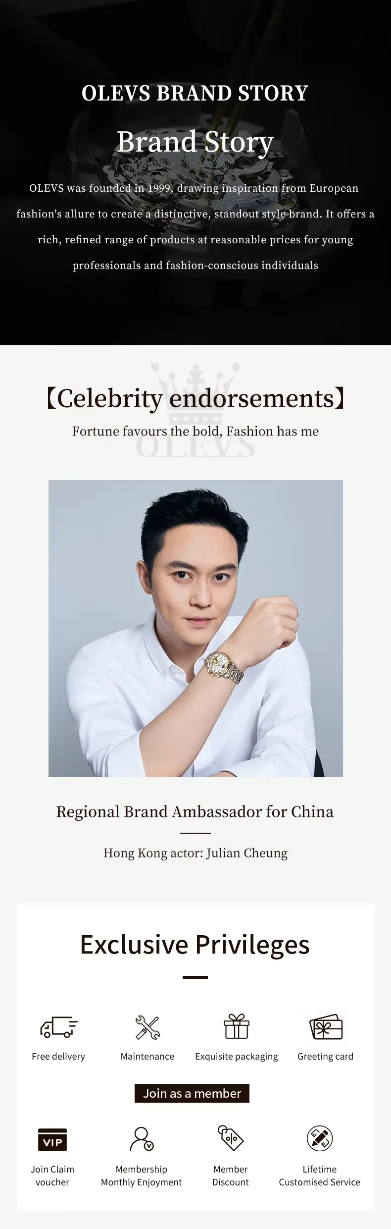 Olevs Women's Watch 3735