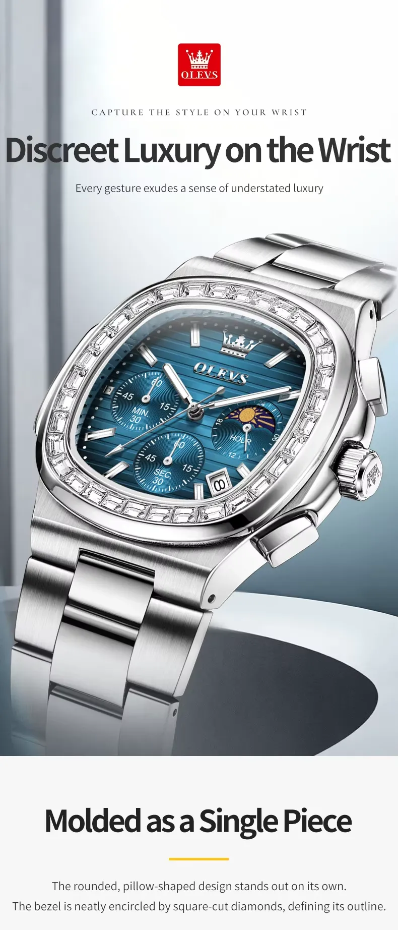 Olevs Men's Watch 3739
