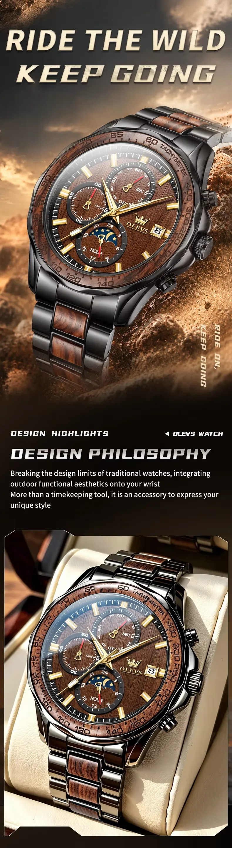 OLEVS Men's Watch 3750