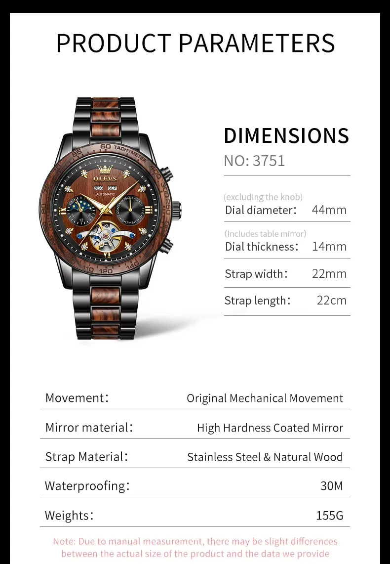 OLEVS Men's Watch 3751