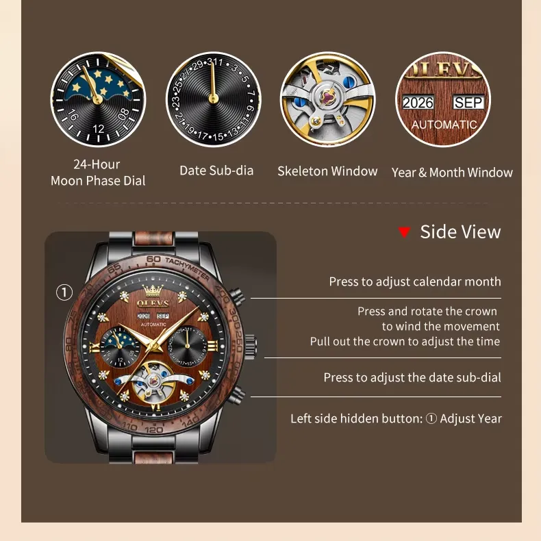 OLEVS Men's Watch 3751