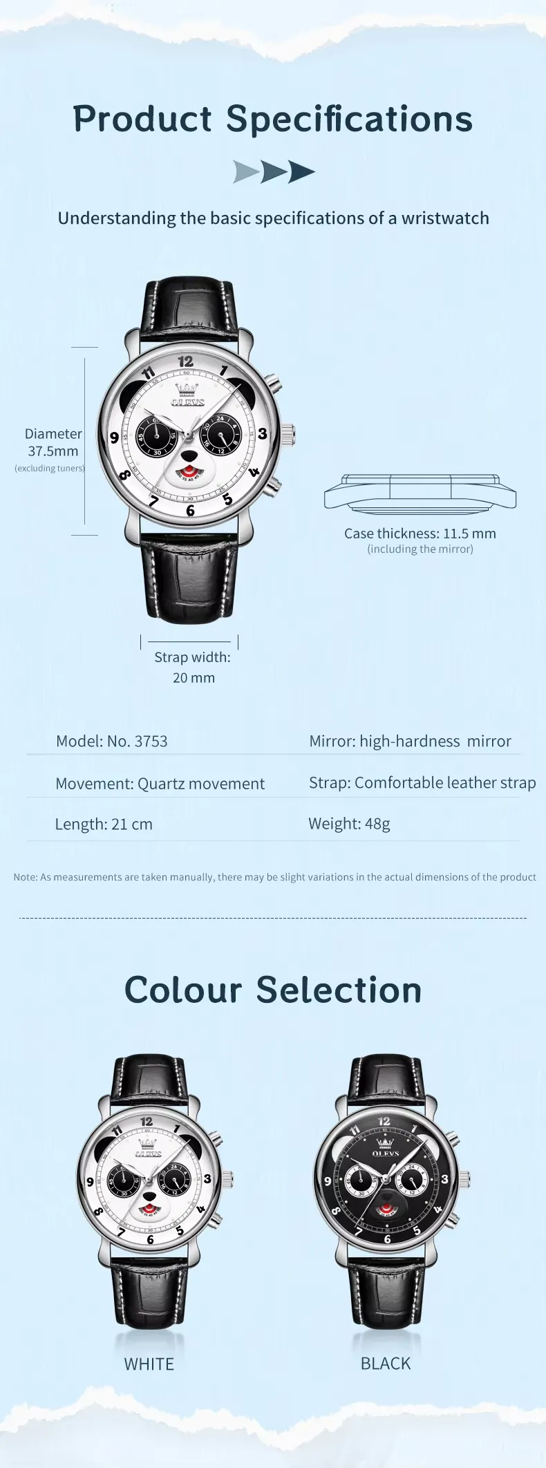 OLEVS Men's Watch 3753