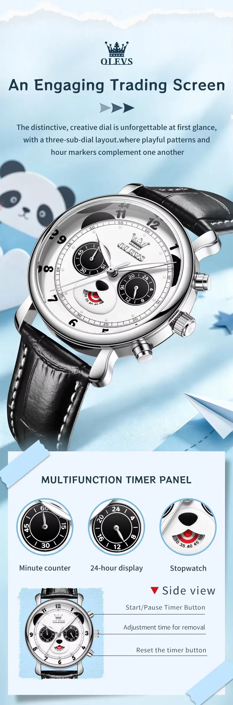 OLEVS Men's Watch 3753