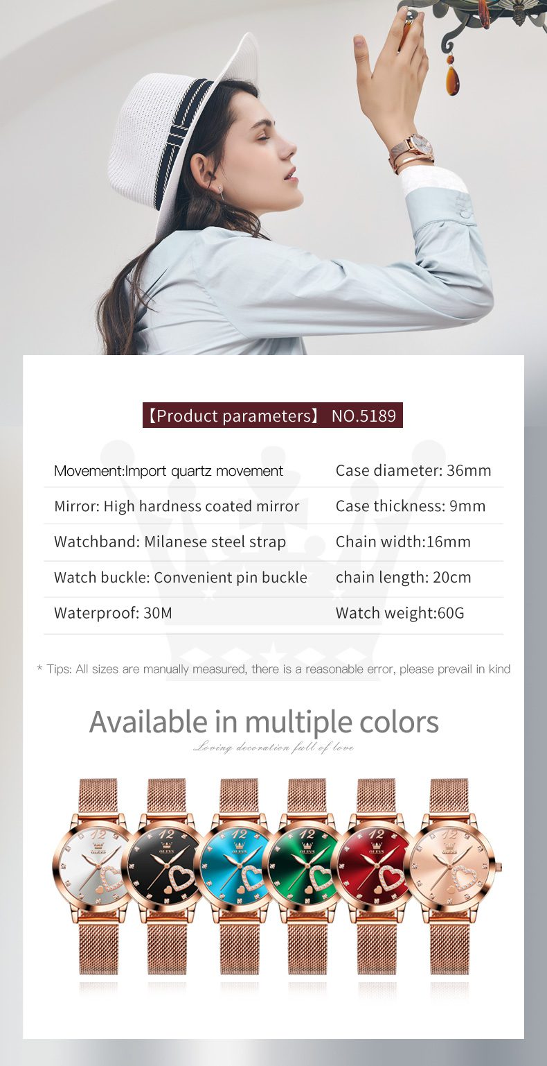 Olevs Women's Watch 5189