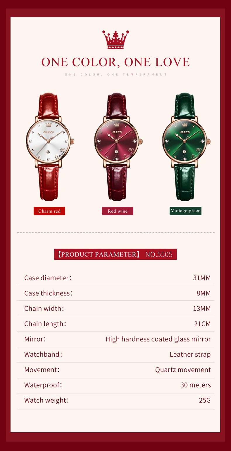 Olevs Women's Watch 5505