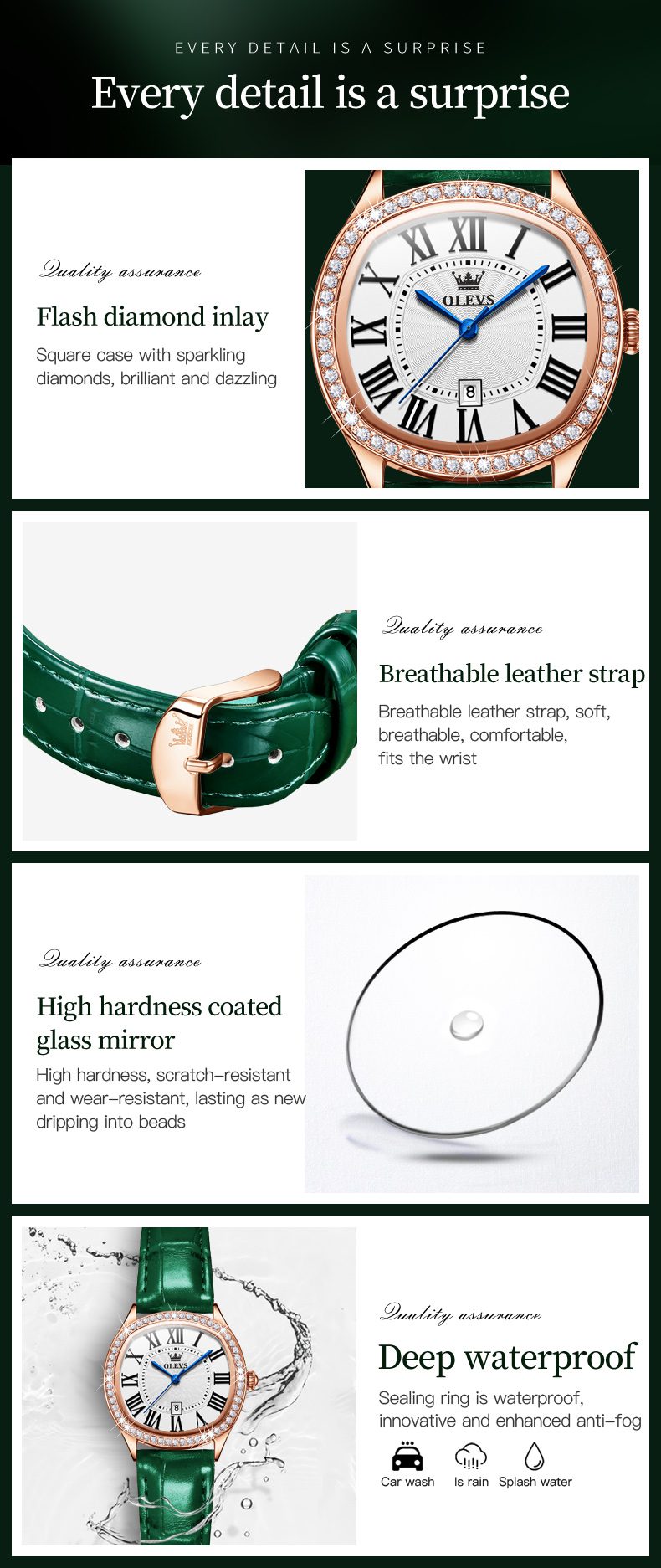 Olevs Women's Watch 5511